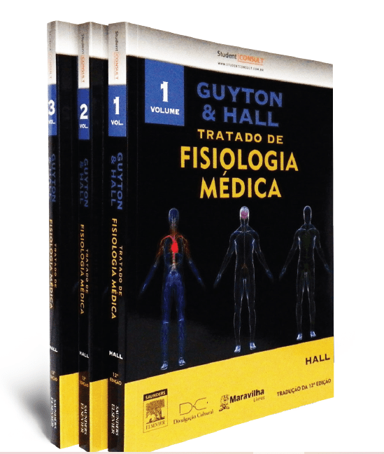 KIT ANATOMA E FISILOGIA HUMANA NETTER E GUYTON 12°ED 04 VOLUMES