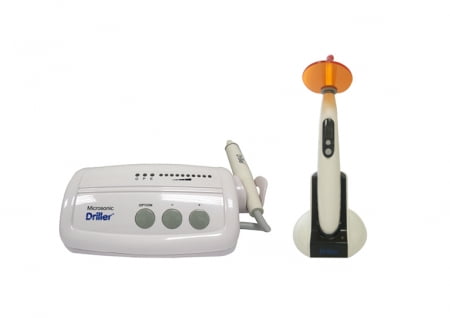 ULTRASSOM ODONTOLOGICO COM FOTOPOLIMERIZADOR MICROSSONIC DRILLER