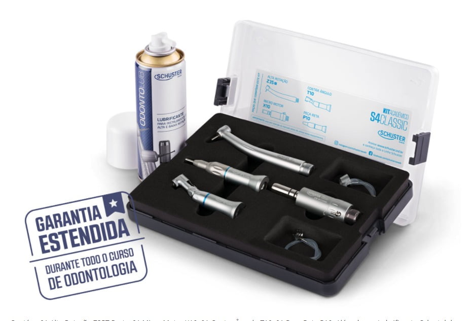 KIT ACADEMICO ODONTOLOGICO S4 PUSH LED