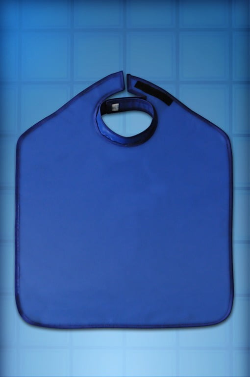 AVENTAL DE CHUMBO PLUMBÍFERO PERIAPICAL COM PROTETOR TIREOIDE 0,60 X 1,00M  X 0,50MM