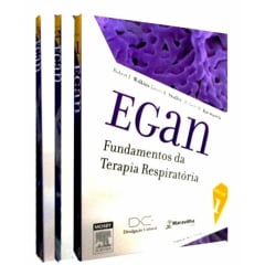 LIVRO FISIOTERARIA EGAN FUNDAMENTOS DE TERAPIA RESPIRATÓRIA 3 VOLUMES