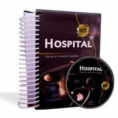 LIVRO KIT ENFERMAGEM HOSPITAL 5 VOLUMES COM ESTETOSCóPIO E ESFIGMOMANÔMETRO