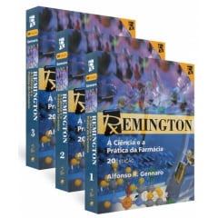 LIVRO A CIÊNCIA E A PRÁTICA DA FARMÁCIA REMINGTON 3 VOLUMES